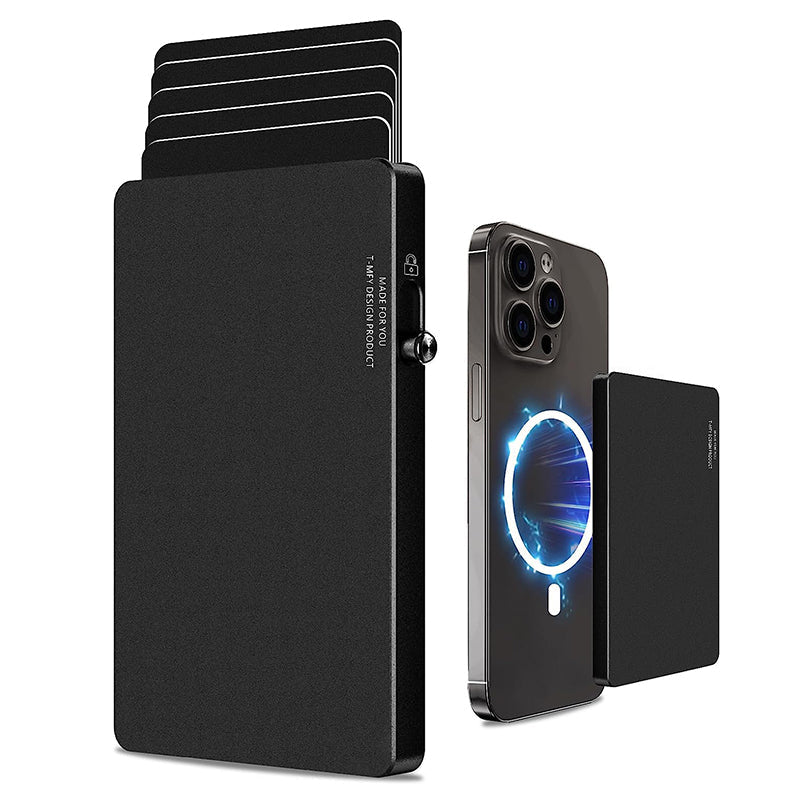 RFID Blocking Aluminum Wallet - Minimalist Card Holder
