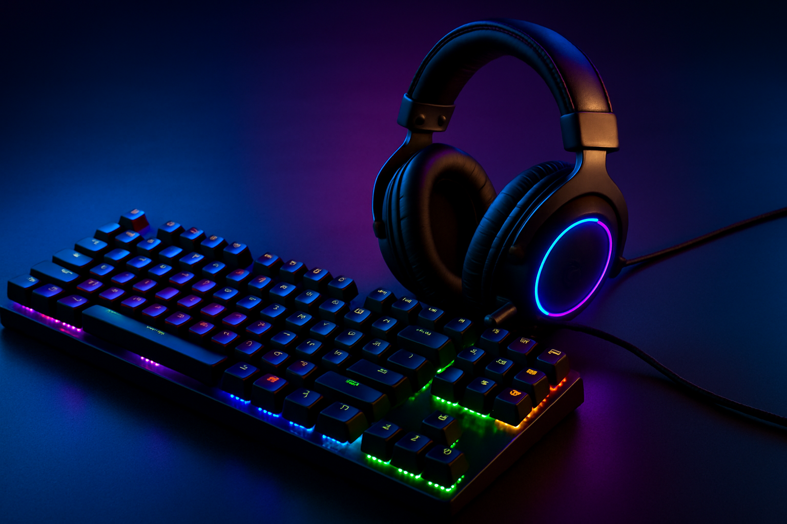 una img per la catogoria Gaming Keyboards & Headsets | RGB Gaming Accessories | Nexos