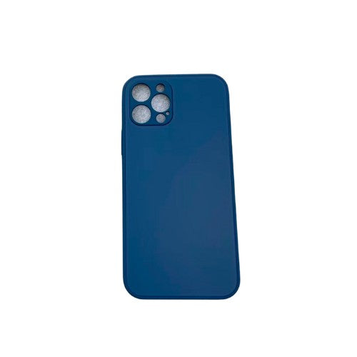 Frosted Tempered Glass Phone Case - Shockproof Protection